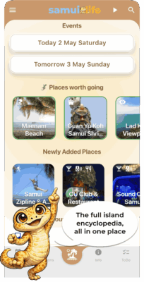SamuiLife mobile app for Koh Samui