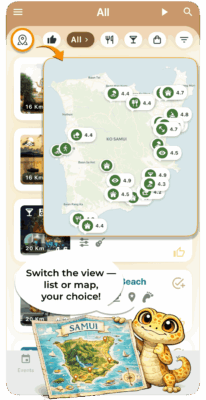 SamuiLife mobile app for Koh Samui