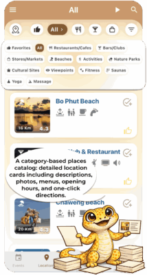 SamuiLife mobile app for Koh Samui