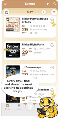 SamuiLife mobile app for Koh Samui