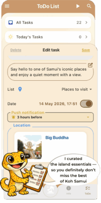 SamuiLife mobile app for Koh Samui