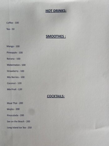 Phangan Cottages Restaurant, Koh Phangan