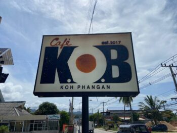Café K.O.B – Cozy café for breakfast and brunch on Koh Phangan