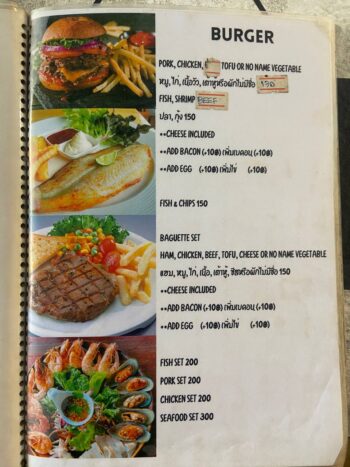 Menu of Cocoa Phangan Cakes – The Cake Shop on Koh Phangan