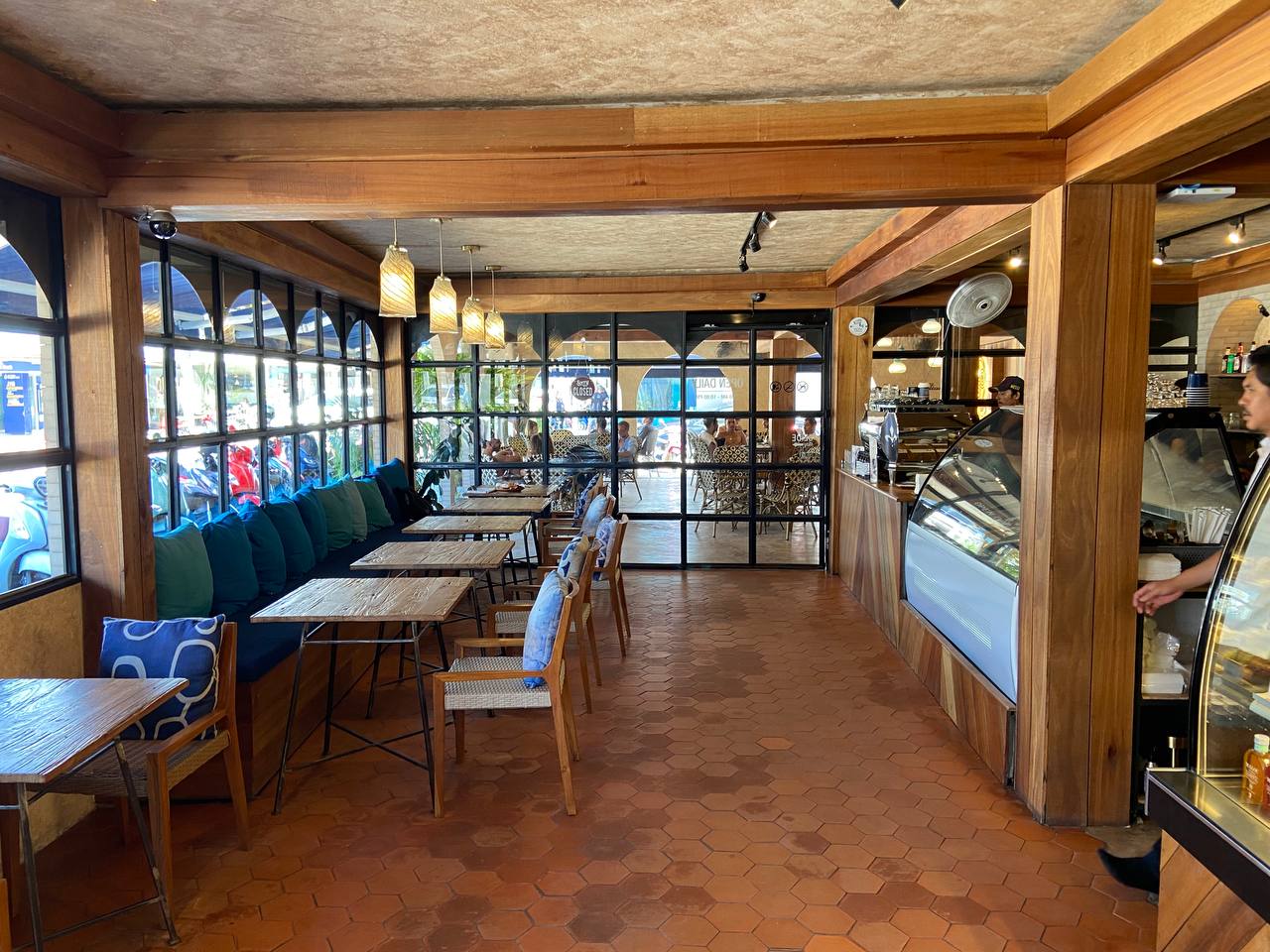 Indigo Cafe & Eatery menu on Koh Phangan – diverse options with vegan desserts