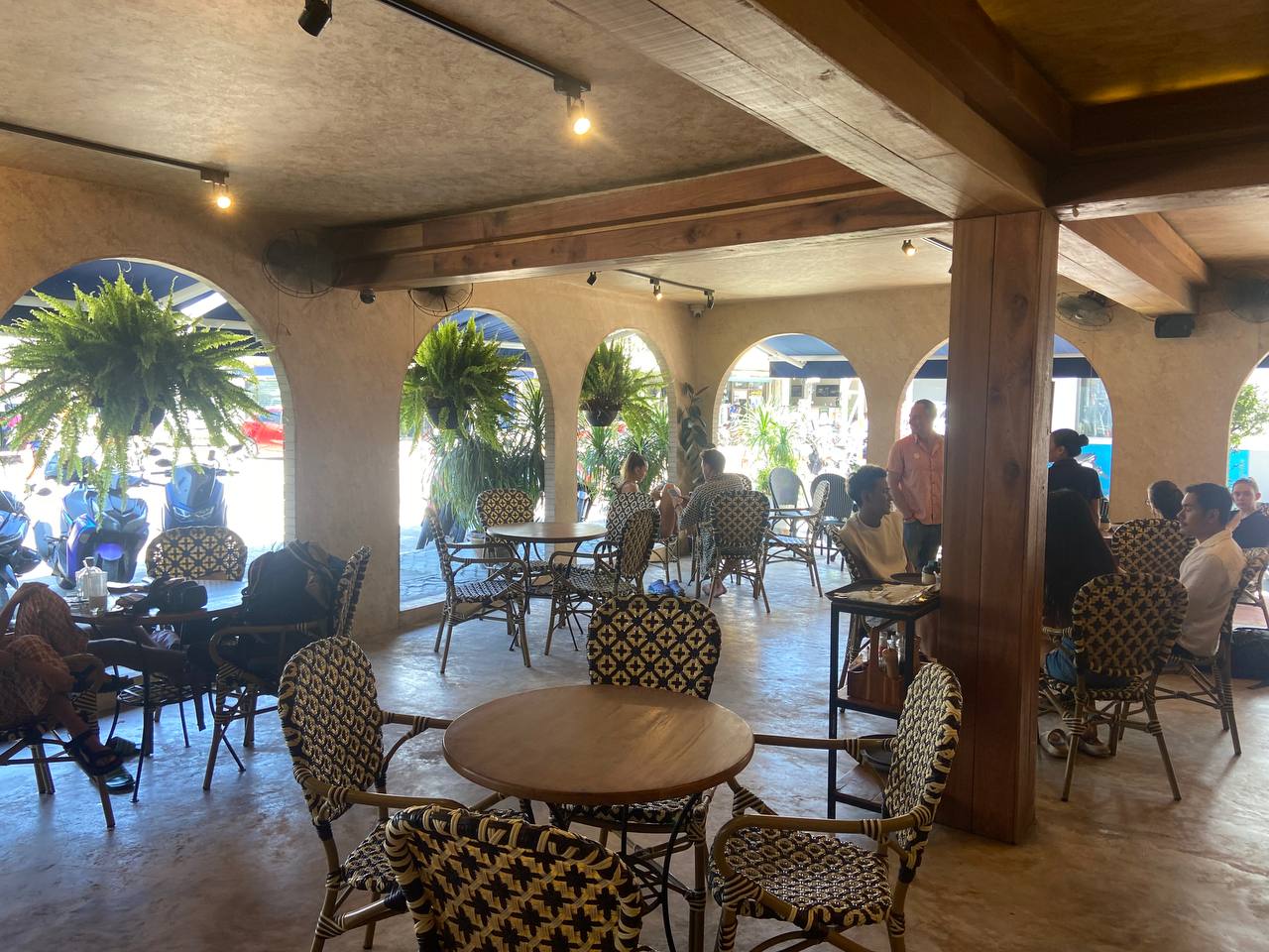 Indigo Cafe & Eatery menu on Koh Phangan – diverse options with vegan desserts