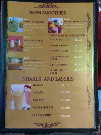 Namaskar Restaurant Menu - A variety of traditional Indian dishes like curries, tandoori, and naan.