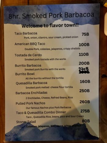 Tacos, Burritos, and Margaritas at Ando Loco Mexican Restaurant & Bar in Koh Phangan.
