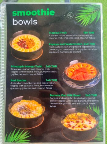 Bambú Phangan Café – Flavorful meals and drinks tailored for all tastes.