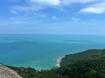 Bottle Beach Viewpoint – Stunning panoramic views of Koh Phangan from the top of the hike.