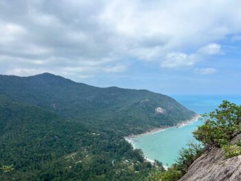 Bottle Beach Viewpoint – Stunning panoramic views of Koh Phangan from the top of the hike.