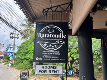 Ratatouille – Cozy restaurant offering Thai and European cuisine with fresh ingredients on Koh Phangan.