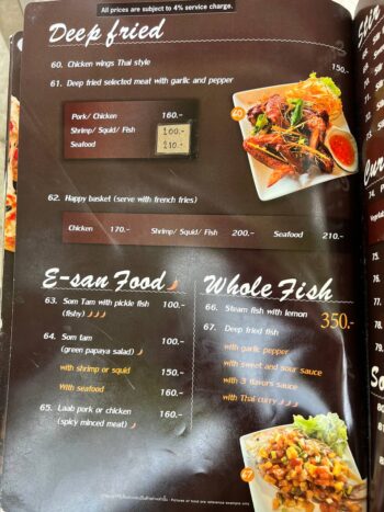 Pen’s Bungalow Restaurant – Fresh Seafood and Traditional Thai Dishes by the Beach