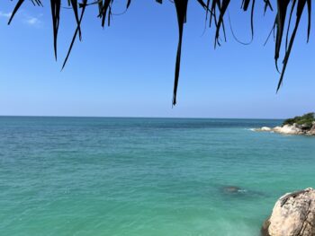 Haad Yao Beach on Koh Phangan offers a peaceful retreat with stunning white sand and clear turquoise waters, ideal for relaxation and water activities.