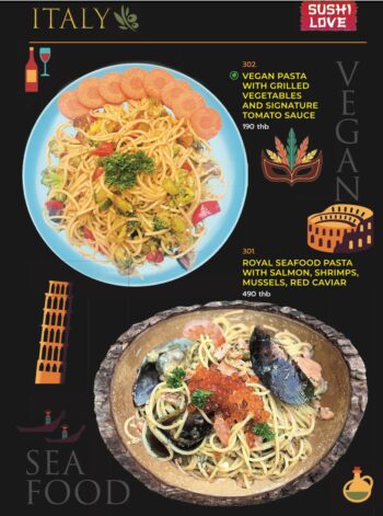 Menu at Sushi Love Koh Phangan - Fresh Sushi, Tacos & More