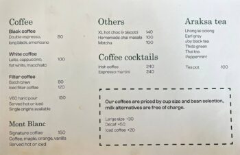 Bubba’s breakfast, brunch, coffee, and Thai-inspired dishes