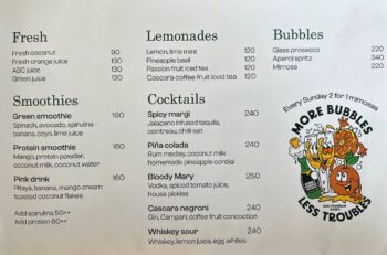 Bubba’s breakfast, brunch, coffee, and Thai-inspired dishes