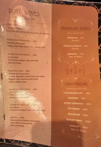 French-Thai fusion dishes at Alcove restaurant Koh Phangan