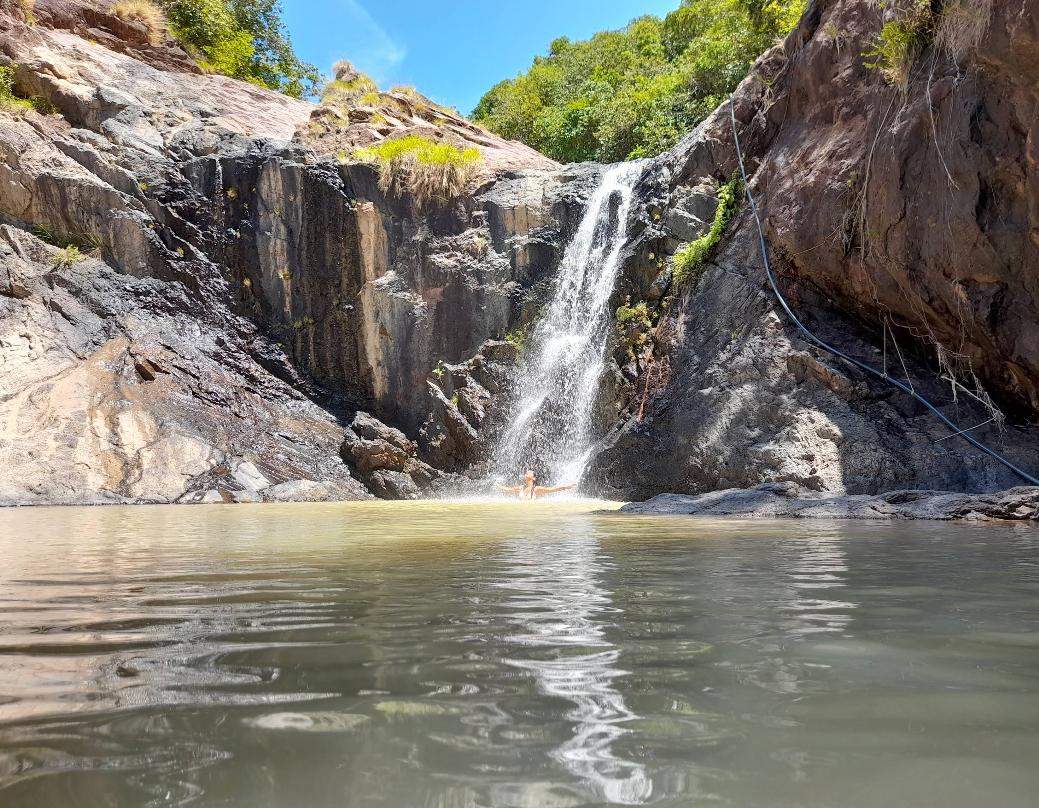 Natural pool at Paradise Waterfall on Koh Phangan