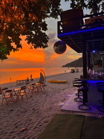Seaside Sunset Bar Koh Phangan beach venue