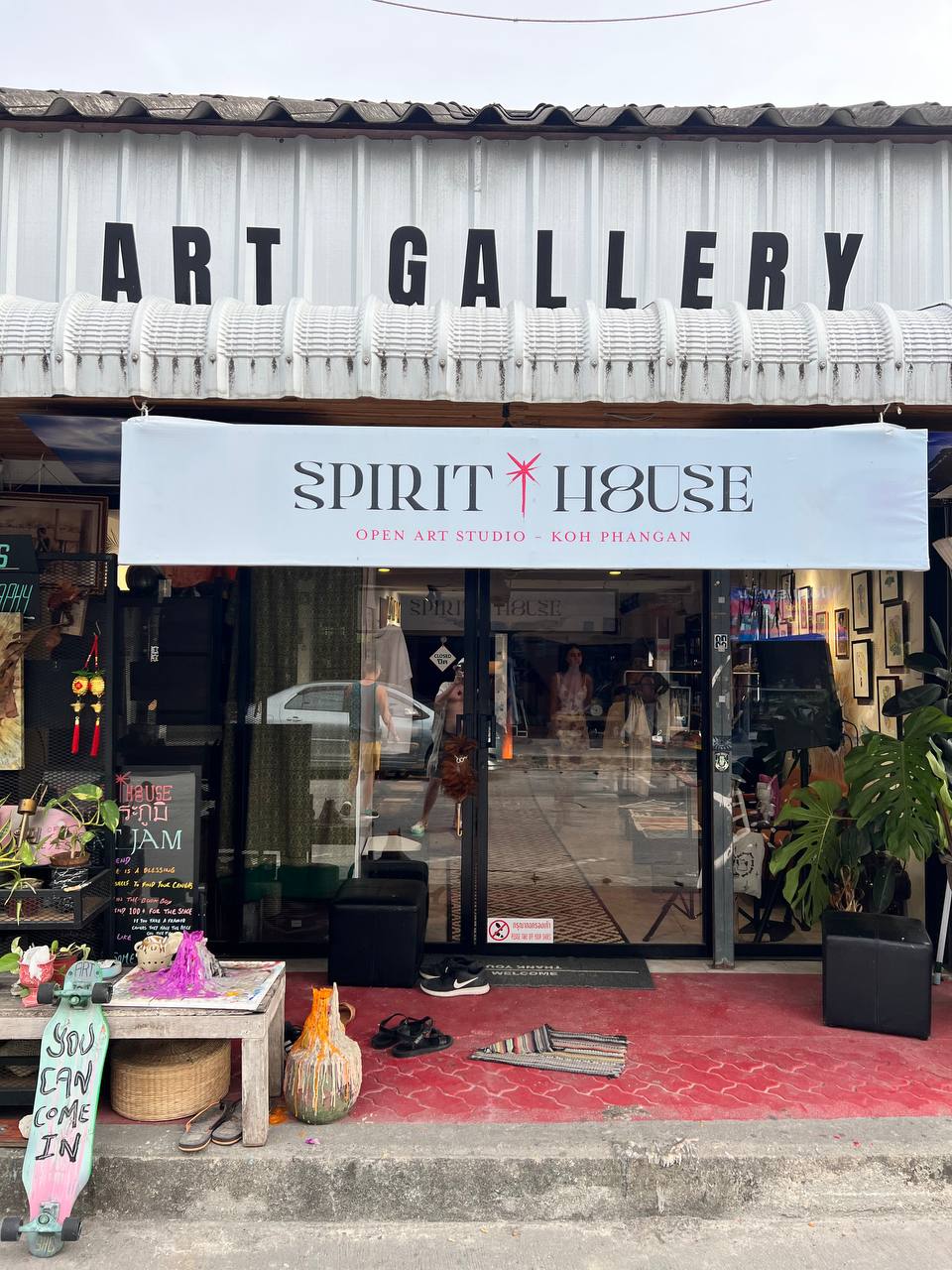 Spirit House Gallery Koh Phangan art space