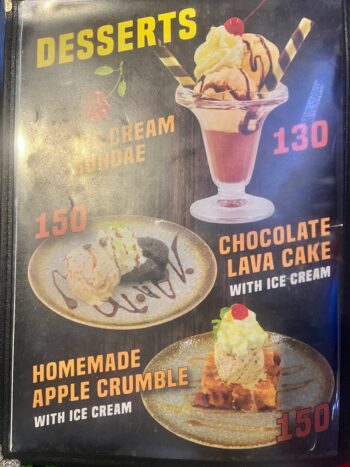 Burgers and pizza at Food Factory Koh Phangan