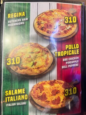 Burgers and pizza at Food Factory Koh Phangan