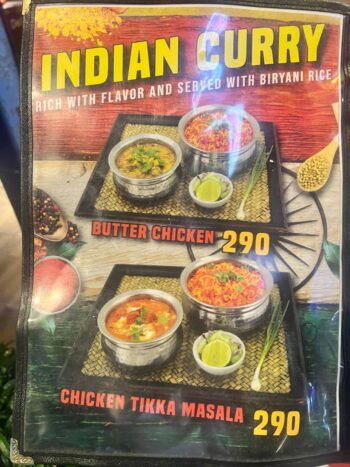 Burgers and pizza at Food Factory Koh Phangan