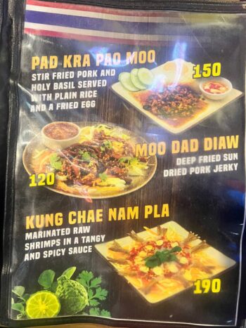 Burgers and pizza at Food Factory Koh Phangan