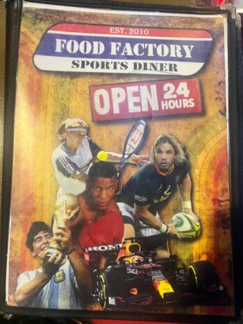 Burgers and pizza at Food Factory Koh Phangan