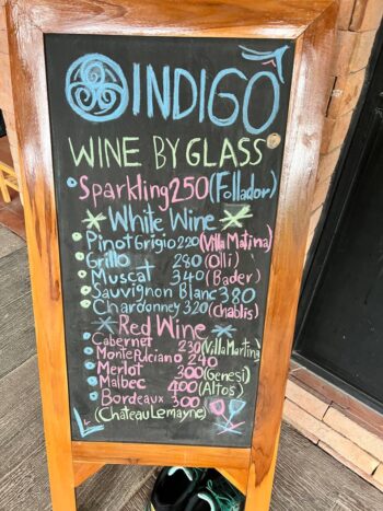 World-flavor dishes at Indigo Specialty Coffee & Bakery Koh Phangan