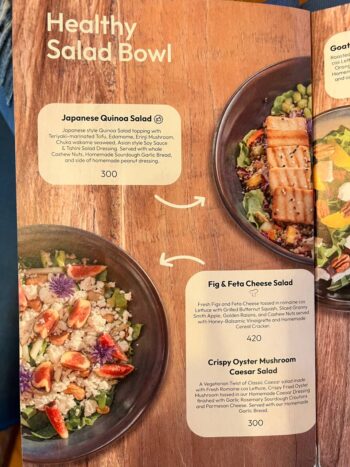 World-flavor dishes at Indigo Specialty Coffee & Bakery Koh Phangan