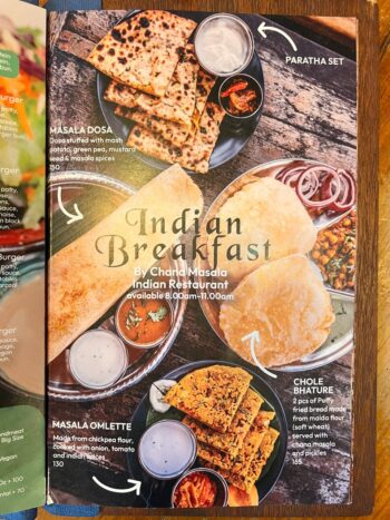 World-flavor dishes at Indigo Specialty Coffee & Bakery Koh Phangan
