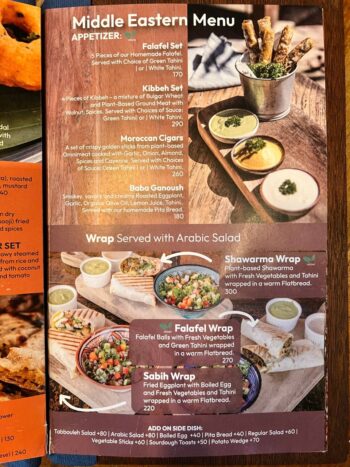 World-flavor dishes at Indigo Specialty Coffee & Bakery Koh Phangan