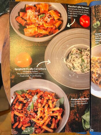 World-flavor dishes at Indigo Specialty Coffee & Bakery Koh Phangan