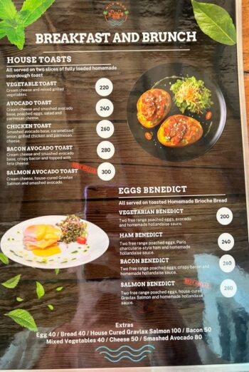 Healthy food and meals at WILD WOOD Beach Fitness Koh Phangan