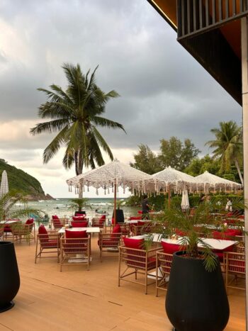 PRAYA Sunset Restaurant Koh Phangan beachside venue