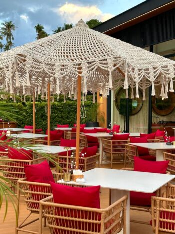 PRAYA Sunset Restaurant Koh Phangan beachside venue