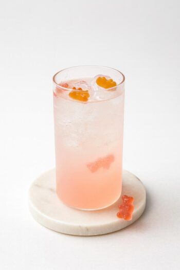 Colorful cocktails served on Koh Phangan