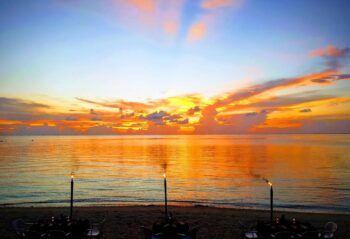 Haad Salad beach Koh Phangan — calm bay with soft sand
