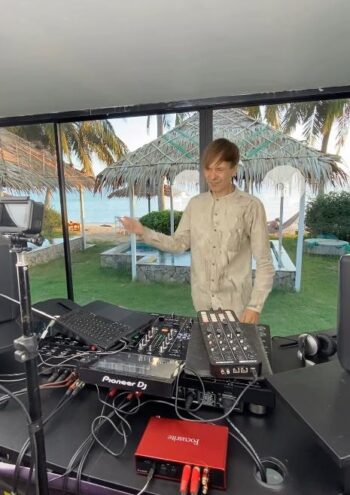 Cosmonaut electronic music artist portrait