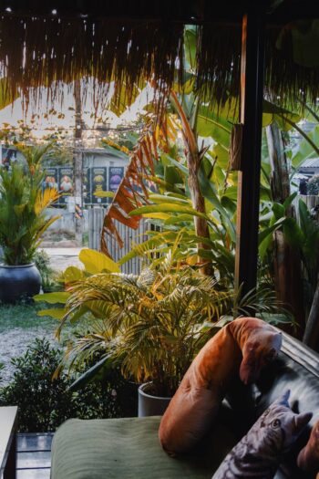 Plantasia Restaurant & Bar interior on Koh Phangan