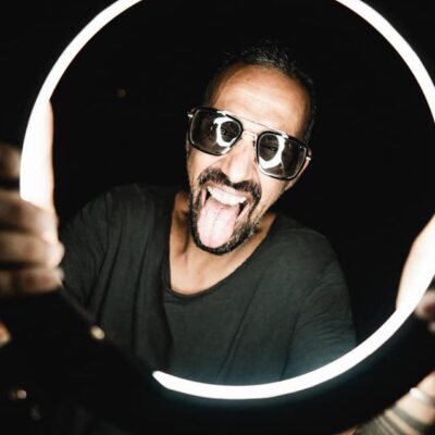 Tino Moreno DJ portrait on Koh Phangan