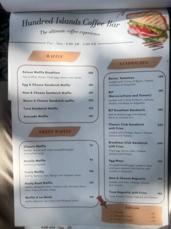 Hundred Islands Coffee Bar – Coffee, pancakes, vegan desserts, and more.