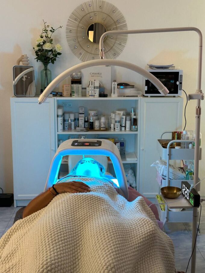 Facial cosmetology treatment at Victoria Beauty on Koh Phangan