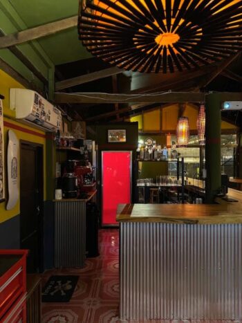 STAY GOLD bar interior on Koh Phangan