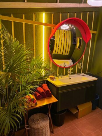 STAY GOLD bar interior on Koh Phangan