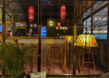 STAY GOLD bar interior on Koh Phangan