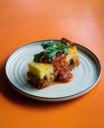 Vegan food dish at STAY GOLD Koh Phangan