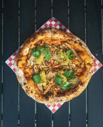 Vegan food dish at STAY GOLD Koh Phangan